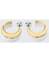 Calvin Klein - Hoop Earrings - Lyst