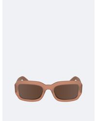 Calvin Klein - Naturals Modern Rectangle Sunglasses - Lyst