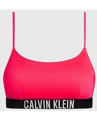 Calvin Klein - Parte de arriba de bikini de corpiño - Intense Power - Lyst
