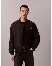 Calvin Klein - Nylon Bomberjack - Lyst