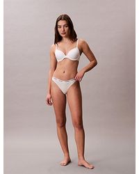 Calvin Klein - Thong Icon Logo - Lyst
