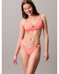 Calvin Klein - Bralette Bikini Top - Lyst