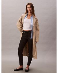 Calvin Klein - Mid Rise Skinny Jeans - Lyst