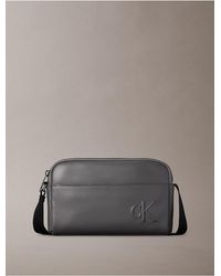 Calvin Klein - Embossed Monogram Camera Bag - Lyst