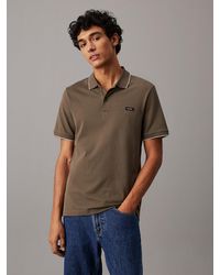 Calvin Klein - Slim Polo Shirt - Lyst