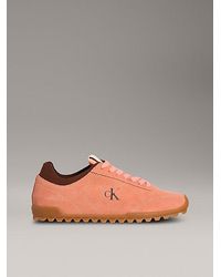 Calvin Klein - Wildleder-Sneakers - Lyst