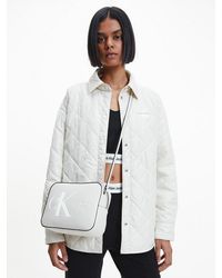 Calvin Klein Denim Padded Shirt Jacket 