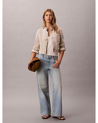 Calvin Klein - Jeans Low Rise Logo Tape Baggy Jeans - Lyst