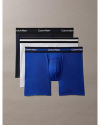 Calvin Klein - 3 Pack Boxer Briefs Icon Active Mesh - Lyst