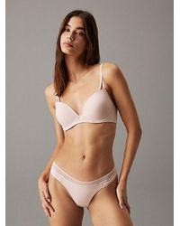 Calvin Klein - Push Up T-Shirt Bra Seductive Comfort - Lyst