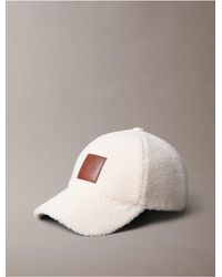 Calvin Klein - Sherpa Baseball Cap - Lyst