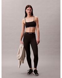 Calvin Klein - Quick-Dry High-Rise 7/8 Gym Leggings - Lyst