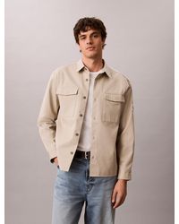 Calvin Klein - Camicione - Lyst