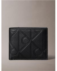 Calvin Klein - Full Grain Leather Rfid Billfold Wallet - Lyst