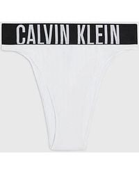 Calvin Klein - Tangaslip Met Hoge Beenuitsnijding - Intense Power - Lyst