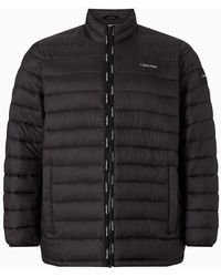 Calvin Klein Chaqueta de plumas de nailon - Negro