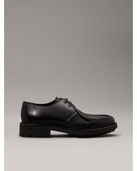 Calvin Klein - Leather Lace-up Shoes - Lyst