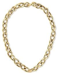Calvin Klein - Sculptural Link Necklace - Lyst