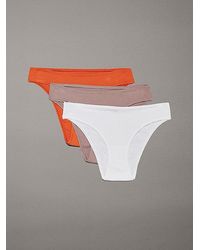 Calvin Klein - 3er-Pack Slips - Ideal Modal Rib - Lyst
