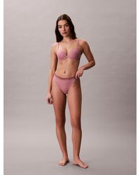 Calvin Klein - Lightly Lined Demi Bra - Lyst