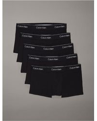 Calvin Klein - 5 Pack Low Rise Trunks - Lyst