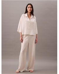 Calvin Klein - Soft Viscose Pyjama Pants - Lyst