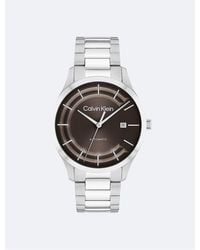 Calvin Klein - Automatic H-Link Bracelet Watch - Lyst