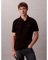 Calvin Klein - Cotton Pique Classic Polo Shirt - Lyst