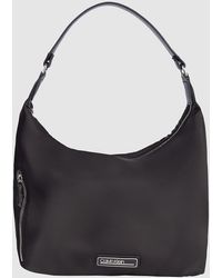 Calvin Klein Bolso hobo de mezcla de nailon reciclado - Negro