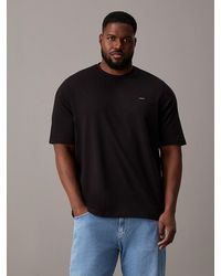 Calvin Klein - Plus Size Cotton Stretch T-shirt - Lyst