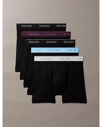 Calvin Klein - 5 Pack Boxer Briefs Cotton Classics - Lyst
