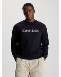 Calvin Klein - Sweatshirt Met Logo - Lyst