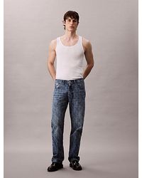 Calvin Klein - 90's Straight Logo Jeans - Lyst