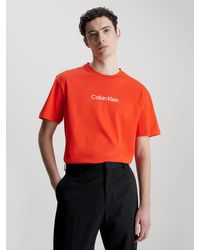Calvin Klein - Cotton Logo T-shirt - Lyst