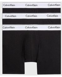 Calvin Klein - Pack de 3 bóxers largos - Modern Cotton - Lyst