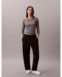 Calvin Klein - Jeans Cotton Terry Barrel Joggers - Lyst