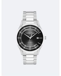 Calvin Klein - Automatic H-Link Bracelet Watch - Lyst