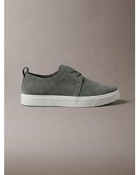 Calvin Klein - Suede Hybrid Derby Shoes - Lyst