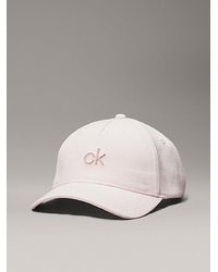 Calvin Klein - Kappe Aus Leinen-Mix - Lyst