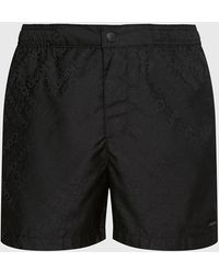 Calvin Klein - Tailored Swim Shorts - Ck Black - Lyst