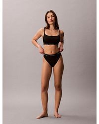 Calvin Klein - Brazilian Bikini Bottoms Ck Icon - Lyst