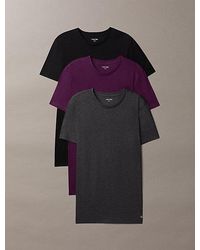 Calvin Klein - 3 Pack Crewneck T-Shirts Cotton Classics - Lyst
