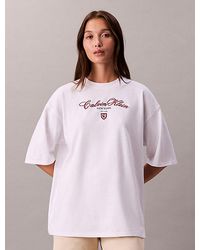Calvin Klein - Jeans Logo Graphic Relaxed T-Shirt - Lyst