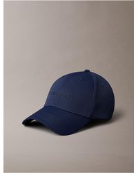 Calvin Klein - Standard Logo Embroidery Baseball Cap - Lyst