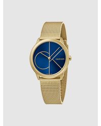 Calvin Klein Reloj unisex - Minimal - Amarillo