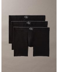 Calvin Klein - Boxer Briefs Graphic Monogram Cotton Stretch - Lyst