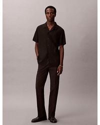 Calvin Klein - Sateen Chino Pants - Lyst