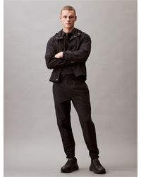 Calvin Klein - Seersucker Vented Trousers - Lyst