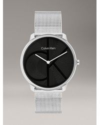 Calvin Klein - Skeleton Dial Automatic Watch - Lyst