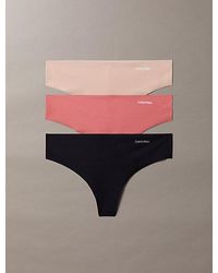 Calvin Klein - 3-Pack Strings - Lyst